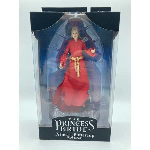 Princess Bride Princess Buttercup 7" Action Figure Red Dress Robin Wright New - Picture 3 of 7